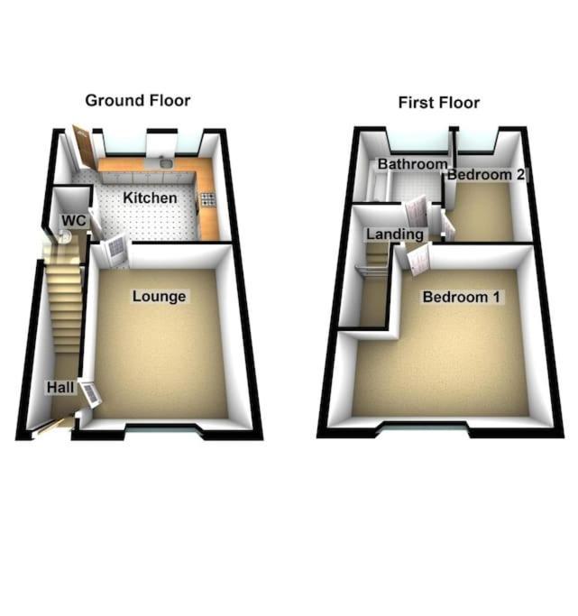 Cheerful 2-Bedroom Home With Off Street Parking Blackpool Exterior foto